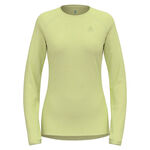 Odlo Kleding Odlo X-Alp PW 115 Longsleeve Dames-Limoen
