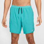 Nike Kleding Nike Stride 2in1 7in Hardloopshorts Heren-Turkoois