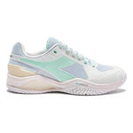 Diadora Tennisschoenen Diadora Blushield Torneo 3 Allcourt schoen Dames-wit, groen