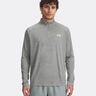 Tech Textured Half-Zip Longsleeve Heren-Salie