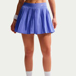 Nike Rok Nike Dri-Fit Victory High Rise Pleated Rok Dames-blauw