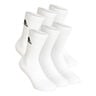 Crew Sportswear Ankle Sportsokken Verpakking 6 Stuks-Wit,Zwart