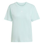 adidas Kleding adidas Essentials Small Logo T-shirt Dames-mint