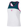 Create Racerback Tanktop Dames-Petrolblauw,Veelkleurig