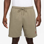 Nike Kleding Nike Court Dri-Fit Heritage Fleece Shorts Heren - olijf, 
