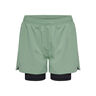Dallas Shorts 2in1 Shorts Dames-Groen