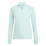 adidas Kleding adidas Terrex XPR Half-Zip Hardloopshirt Dames-Turkoois