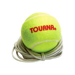 Tourna Trainingsbenodigdheden Tourna Ball & String (f&uuml;r Fill & Drill) Trainingshulp-Geel,Rood