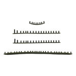 Tecnifibre Toebehoren voor rackets Tecnifibre T-Fight TF-40 18/20 Khaki Set Snaarbeschermers-Zwart