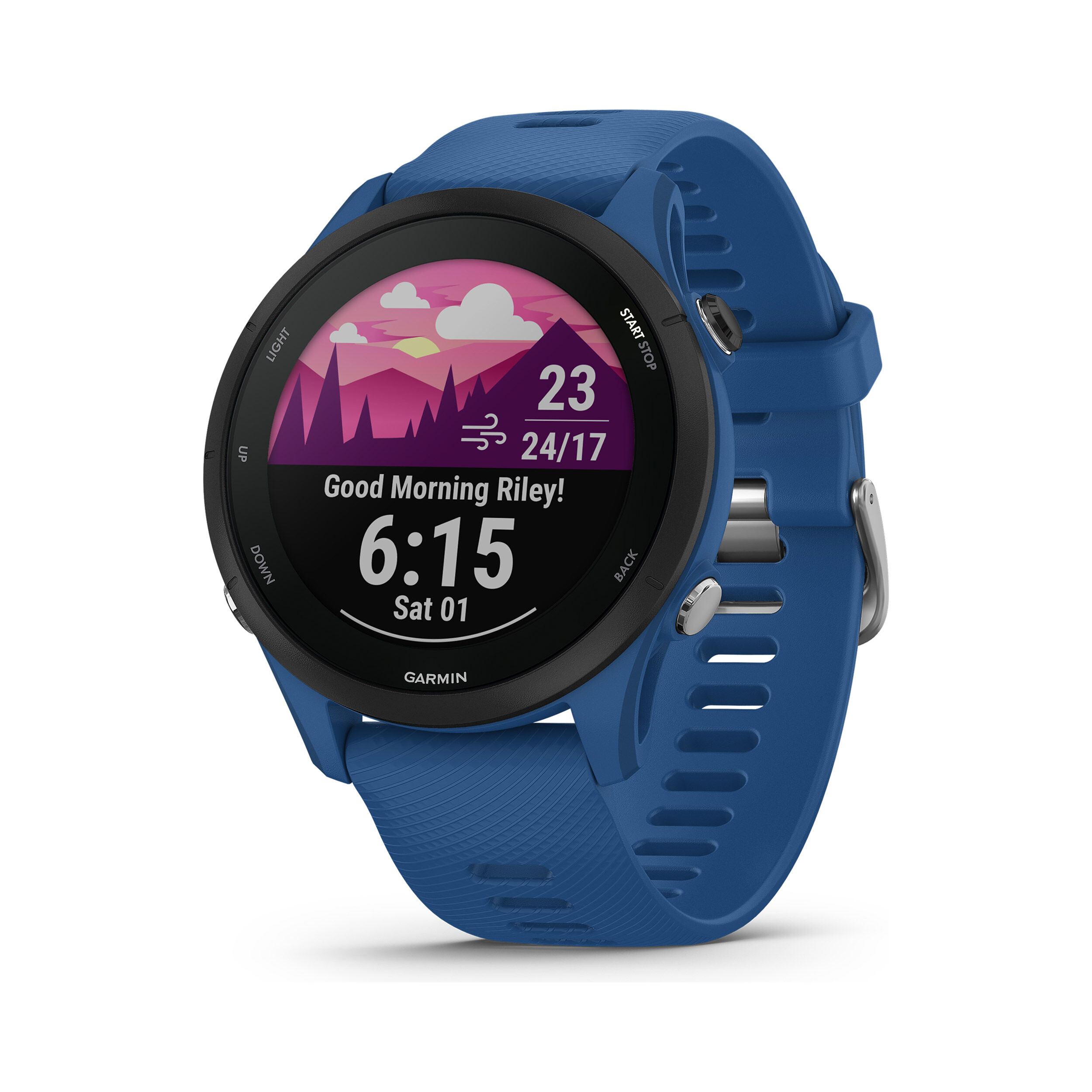 Buy Garmin Forerunner 255 Polshorloge Blauw online Tennis Point NL