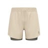 Zeroweight 5in 2in1 Hardloopshorts Heren-grijs