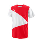 Wilson Kleding Wilson Team T-shirt Jongens-Rood,Wit