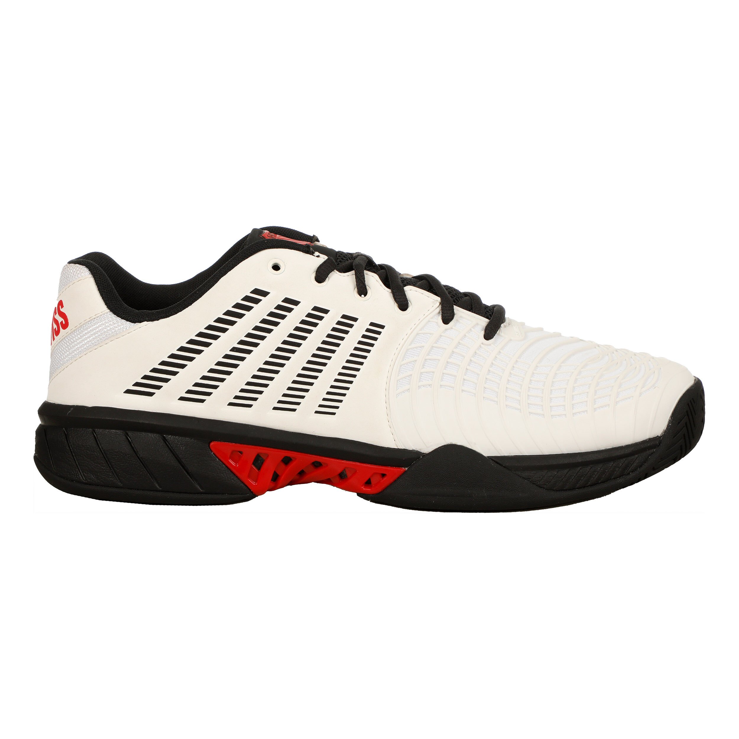 Buy K Swiss Express Light 3 Allcourt Schoen Heren Wit Zwart online Tennis Point NL