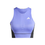 adidas Kleding adidas Crop Pro Tanktop Dames-Mauve,Veelkleurig