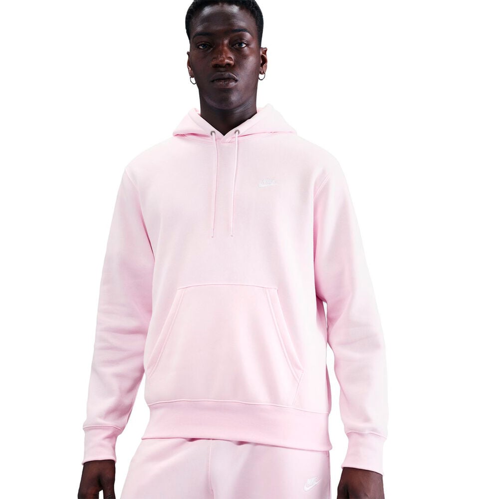 Nike Club Sweater met capuchon Heren-roze