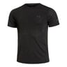 Seamless Stride Hardloopshirt Heren-Zwart