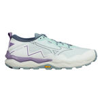 Mizuno Hardloopschoenen Mizuno Wave Daichi 9 GTX Trailschoen Dames-Groen,Petrolblauw