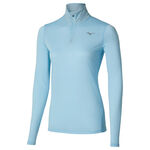 Mizuno Kleding Mizuno Core Impulse Half Zip Hardloopshirt Dames-lichtblauw