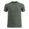 Essential Seamless Hardloopshirt Heren-olijf