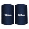 Wide Terry Zweetband Unisex - donkerblauw, 