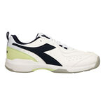 Diadora Tennisschoenen Diadora S.Challenge 5 SL Tennisschoen Tapijt Heren-Wit,Blauw