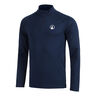 Big Serve 1/4 Zip Longsleeve Heren-donkerblauw