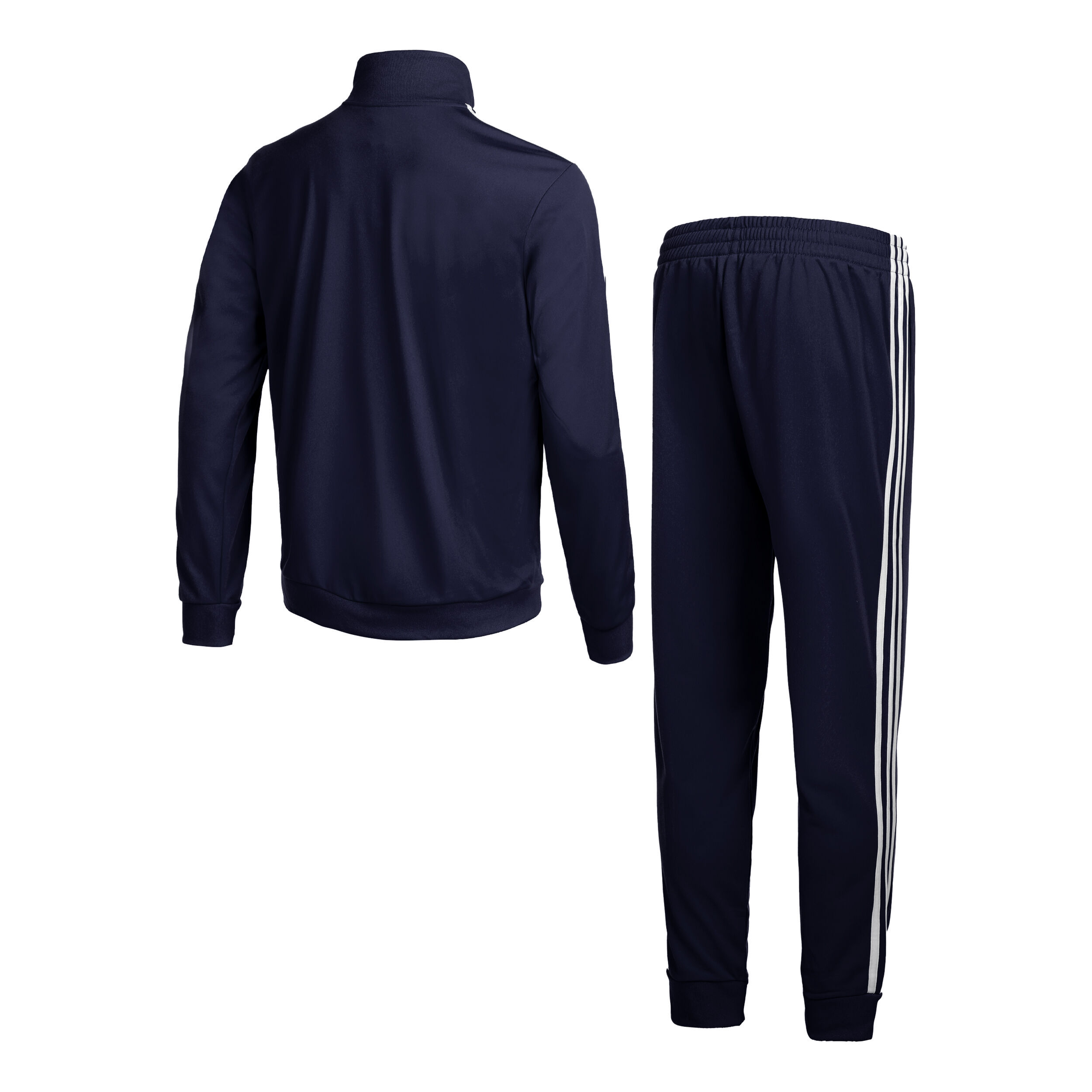 Buy adidas Sportswear Basic 3 Stripes Tricot Trainingspak Heren Donkerblauw Wit online Tennis Point NL