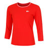 Teamline Longsleeve Dames-Rood