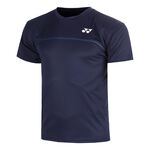 Yonex Yonex CREW NECK T-shirt Heren-donkerblauw