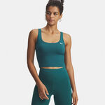 Under Armour Kleding Under Armour Motion Tanktop Dames-groen, wit