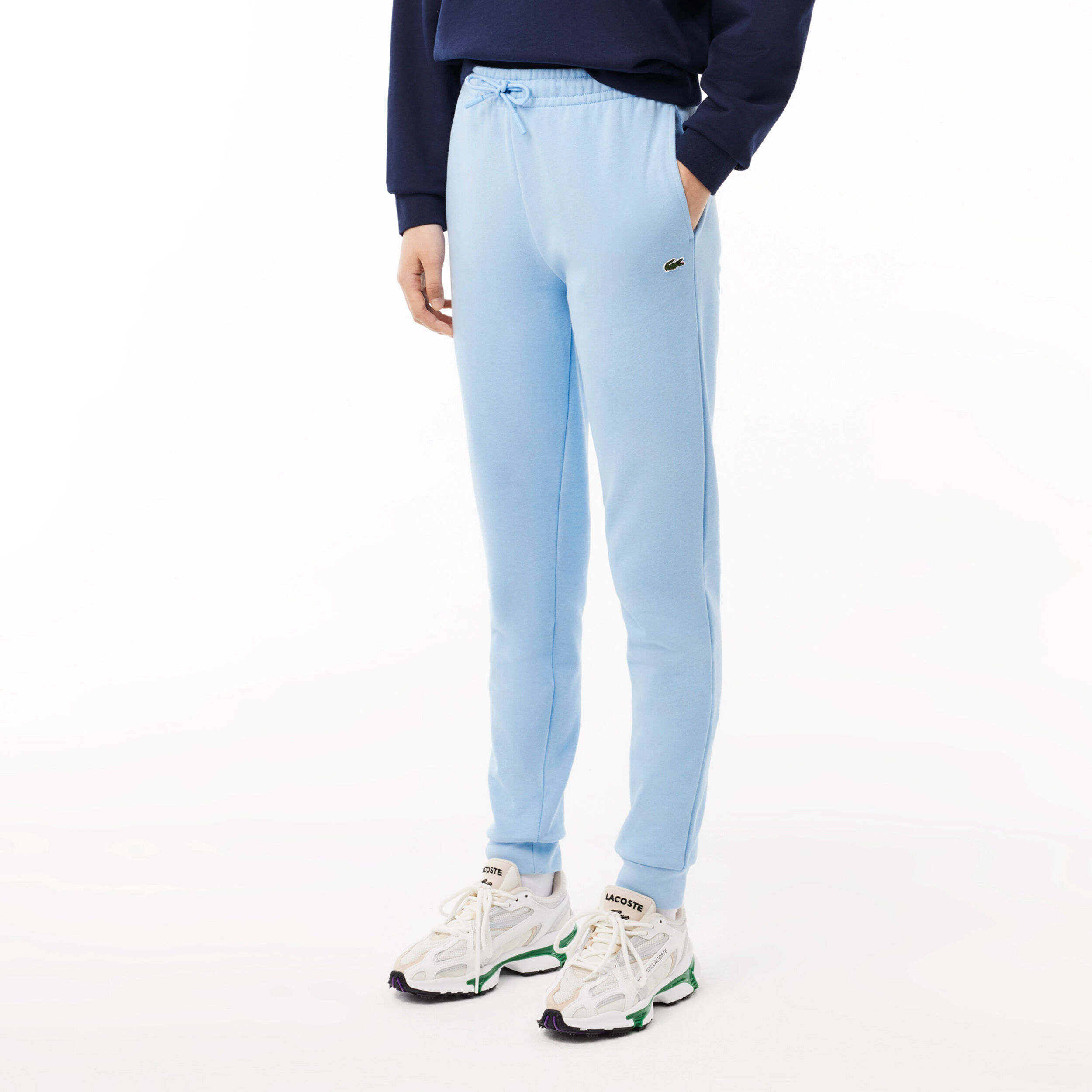 Lifestyle Fleece Trainingspak Dames Lichtblauw