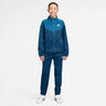 Dri-Fit Full-Zip Trainingspak Kinderen - petrolblauw, blauw