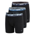 Nike Boxershort Nike Essential Cotton Stretch Boxer Brief Boxershort - Verpakking 3 stuks Heren-zwart, blauw