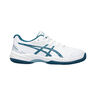 Gel-Game GS Gravelschoen Kinderen - wit, petrolblauw