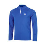 Quiet Please Kleding Quiet Please Crushig Serve 1/4 Zip Longsleeve Jongens - blauw, wit
