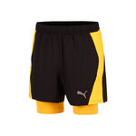 Puma Kleding Puma Ultraweave Velocity 2in1 Hardloopshorts Heren-Zwart,Oranje