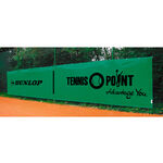 Tennis-Point Toebehoren tennisbaan Tennis-Point Dunlop 12x2m Winddoek-Groen