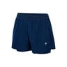 W. TEAM STRETCH SHORTMARINE Shorts Dames-donkerblauw