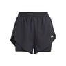 Designed For Training 2in1 5,5in Shorts Dames-Zwart