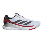 adidas Padel schoenen adidas Crazyquick LS Padel Schoen Heren-Wit,Zwart