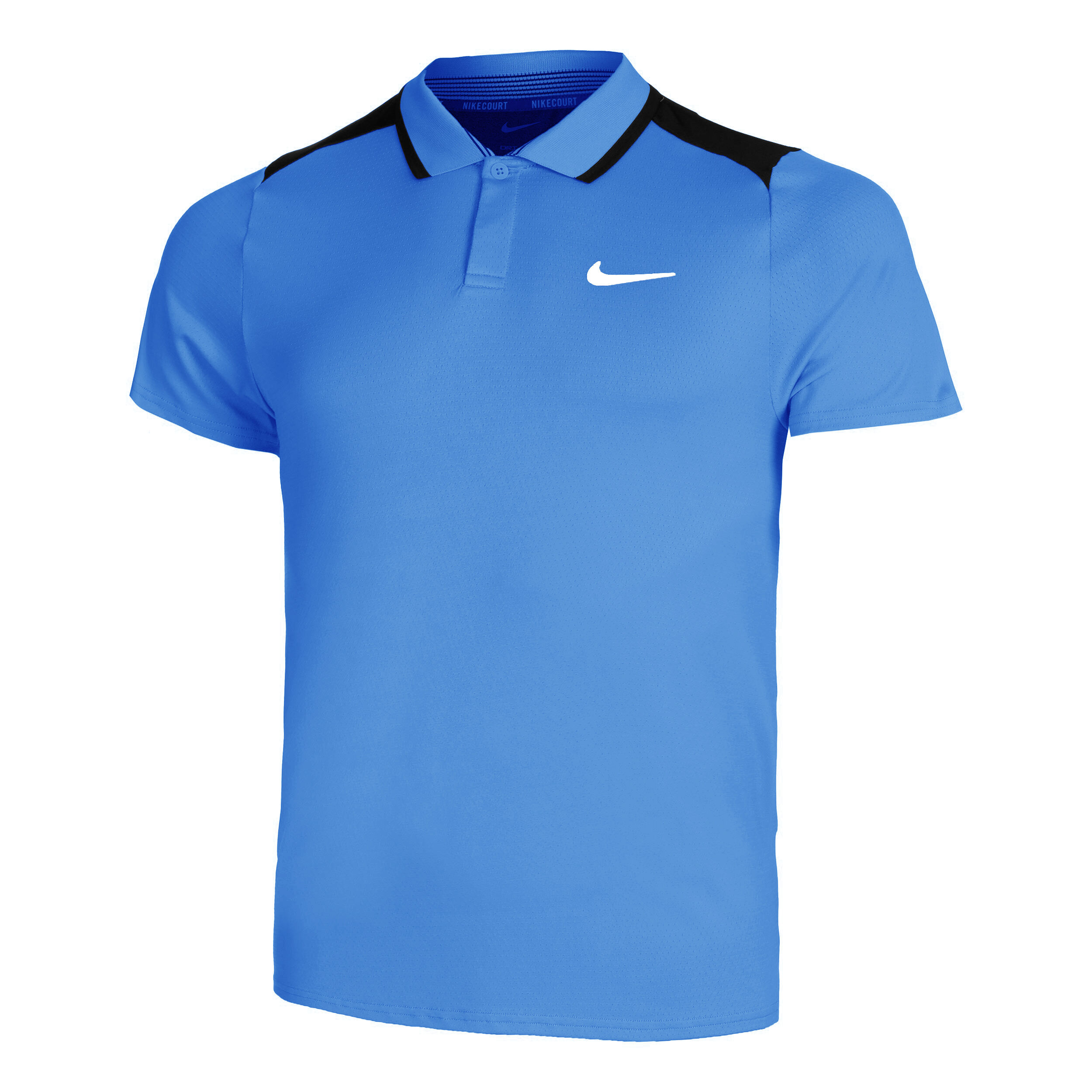 Buy Nike Court Dri Fit Advantage Polo Heren Blauw Zwart online Tennis Point NL