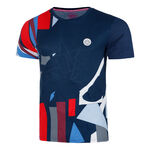 BIDI BADU Kleding BIDI BADU New York 2024 T-shirt Heren-Donkerblauw,Veelkleurig