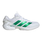 adidas Tennisschoenen adidas adizero Ubersonic 5 Grasschoen Heren-wit, groen