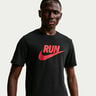 Run Swoosh Hardloopshirt Heren - zwart, rood