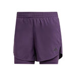 adidas Kleding adidas MIN 2in1 Shorts Dames-paars