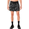 Fujitrail AOP 5in Hardloopshorts Heren-zwart, grijs