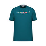 HEAD Kleding HEAD Rainbow T-shirt Kinderen-Petrolblauw