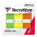 Tecnifibre Overgrips Tecnifibre Contact Pro Farbmix 3er Verpakking 3 Stuks-Veelkleurig