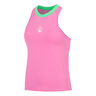 Racerback 2.0 Tanktop Dames-pink, wit