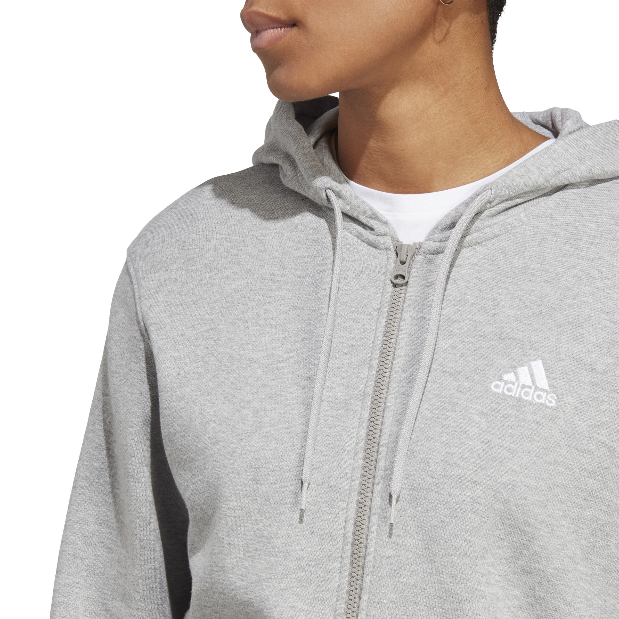 Essentials linear full zip hoodie online